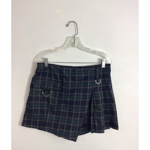 Cali 1850 Dresses & Skirts - Cali 1850 Plaid Schoolgirl Mini Skirt Womens XL New
